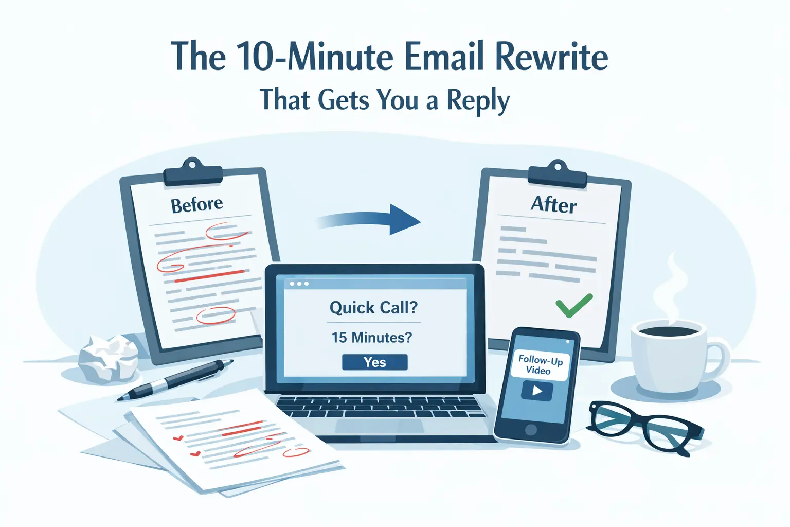 The 10-Minute Email Rewrite That Gets You a Reply