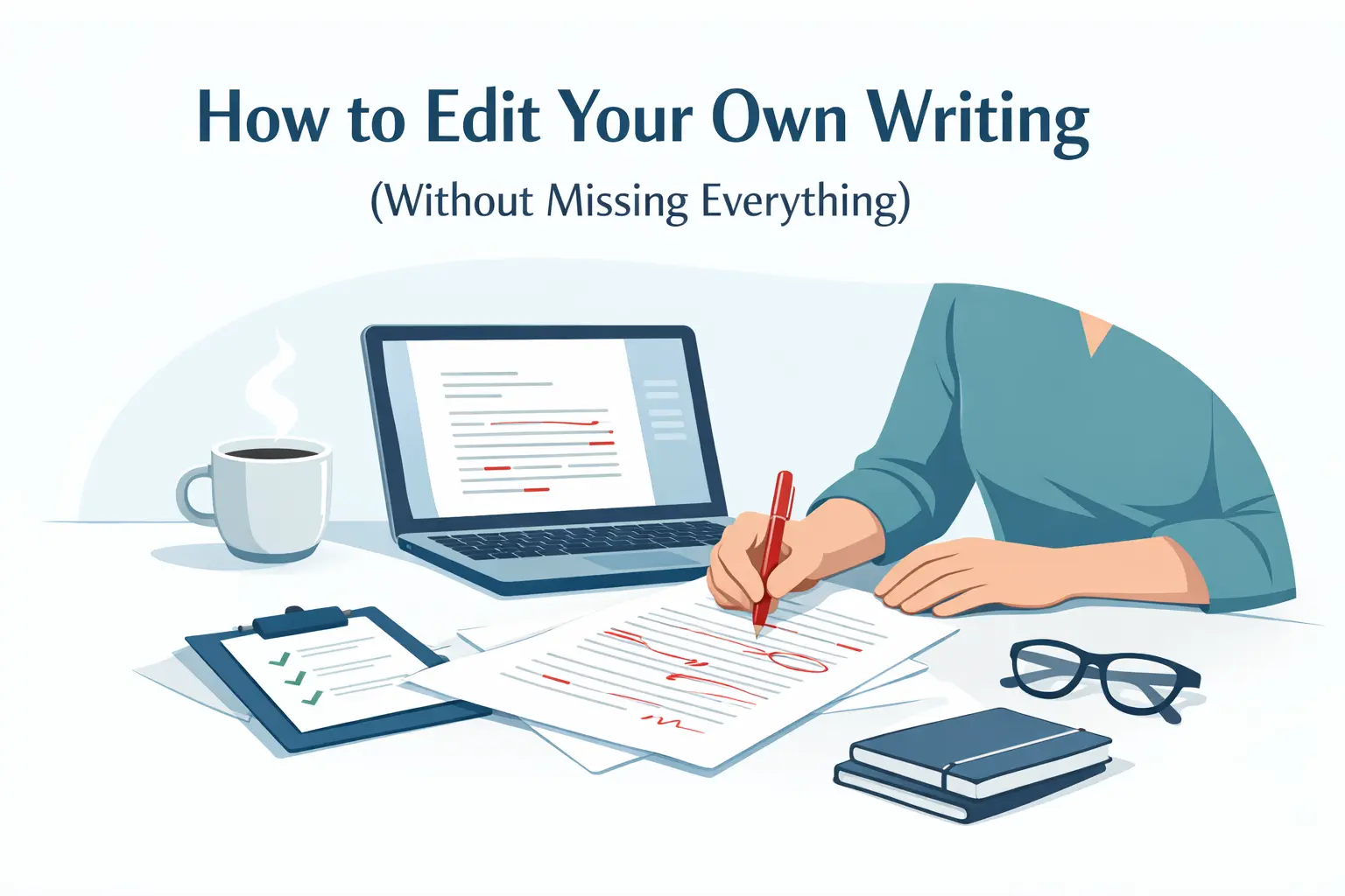 How to Edit Your Own Writing (Without Missing Everything)