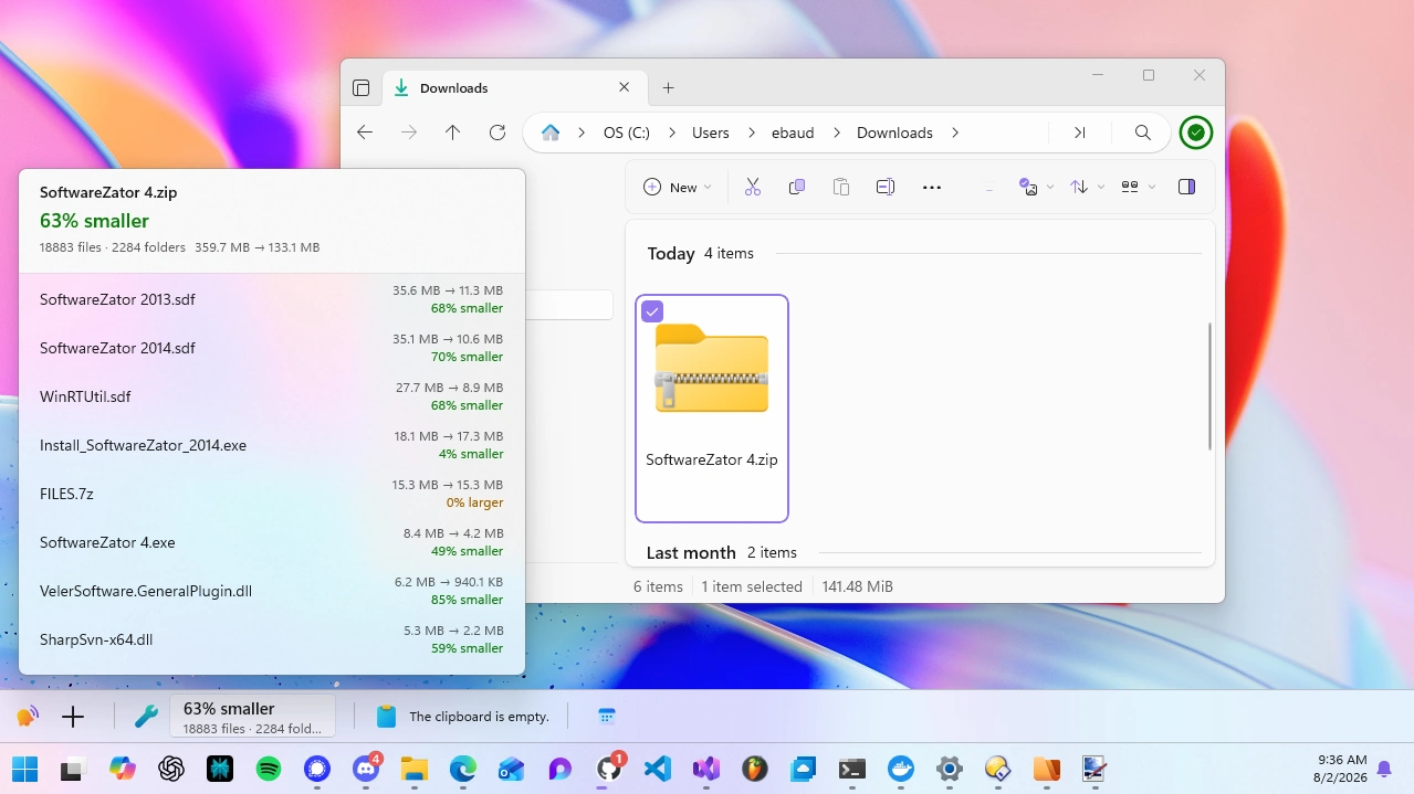 WindowSill working with the Files app