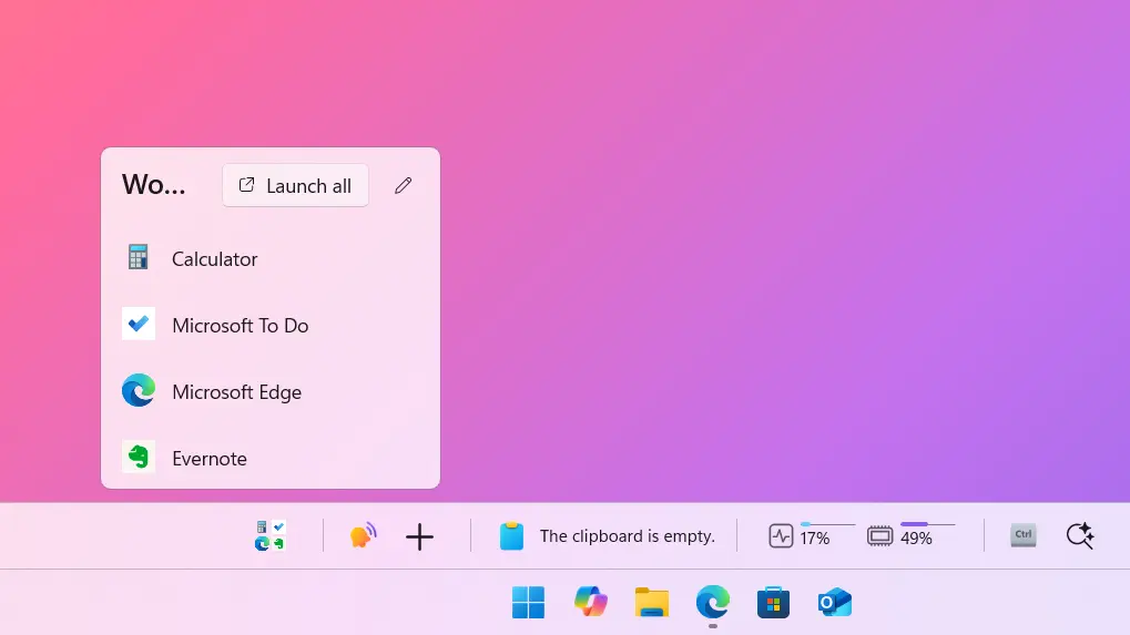 App Launcher hero screenshot